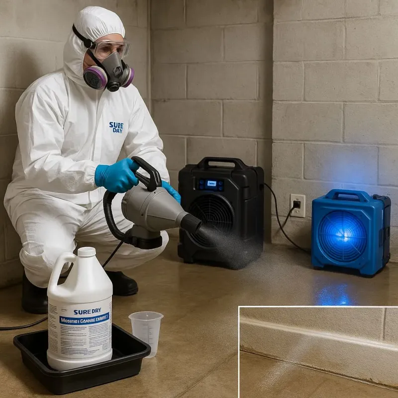 Sanitization and Odor Removal process in Gloucester County, VA