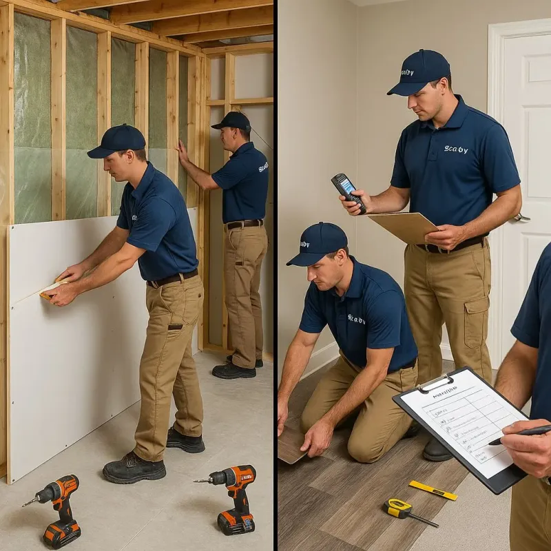 Repairs and Reconstruction process in Gloucester County, VA